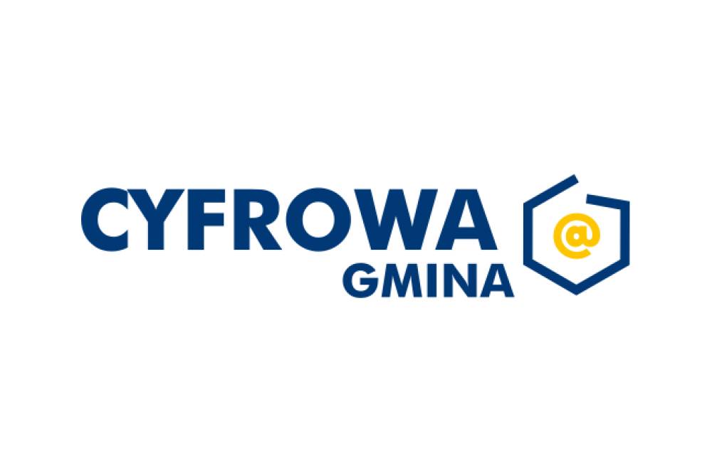 : Logotyp projektu grantowego Cyfrowa Gmina.